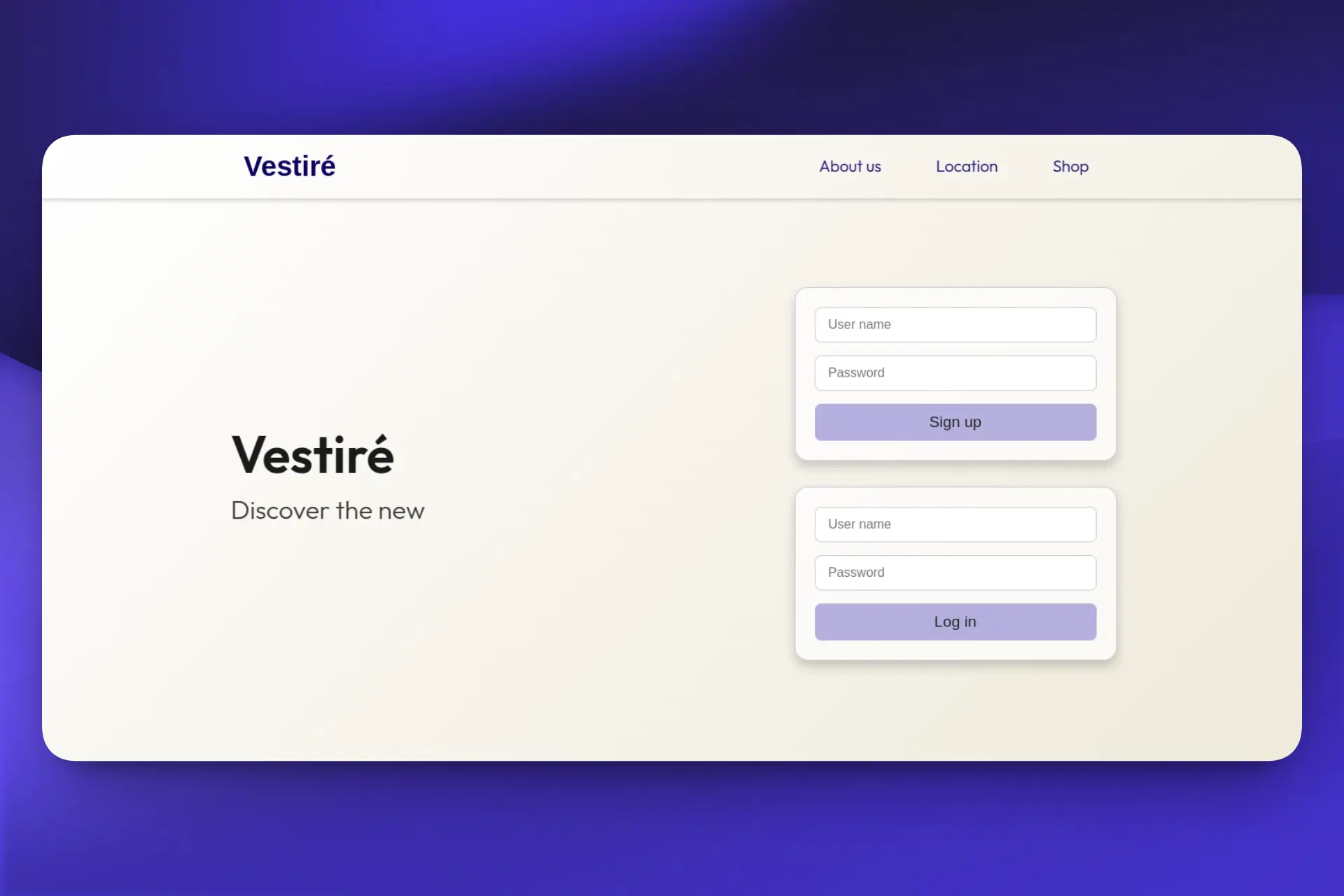 Vestiré Preview