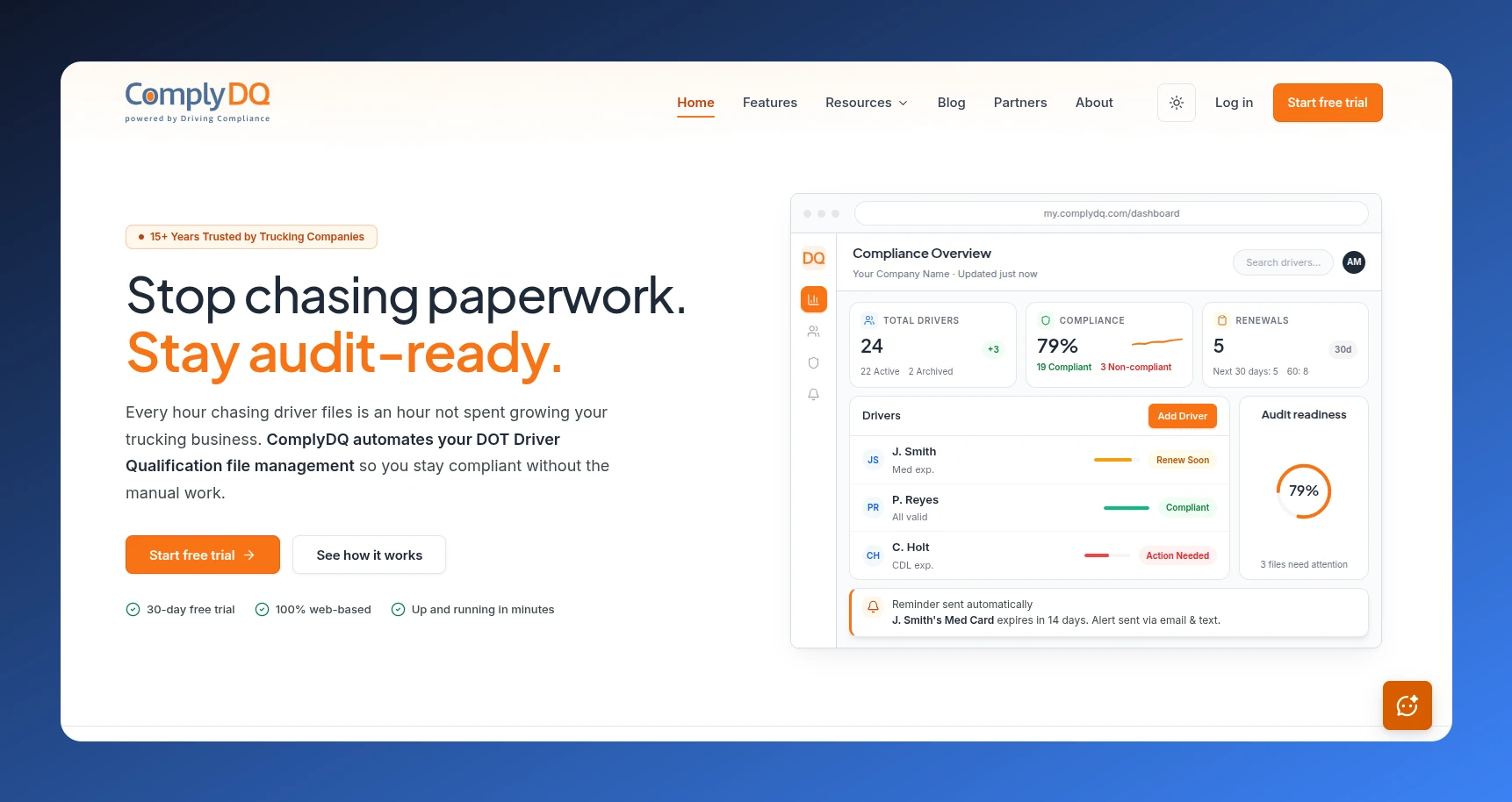 ComplyDQ — Marketing Site