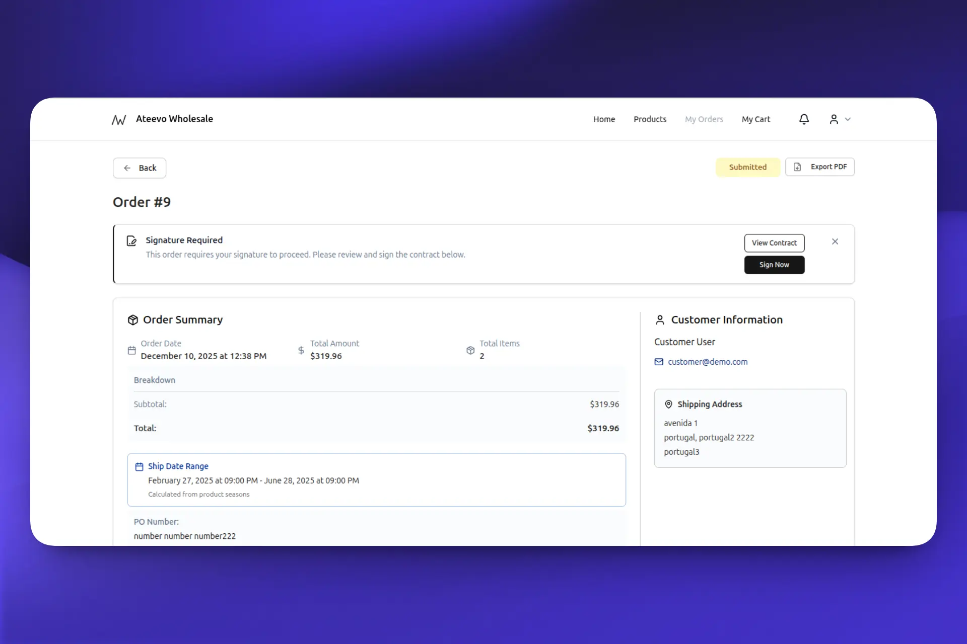 Ateevo Wholesale screenshot 3