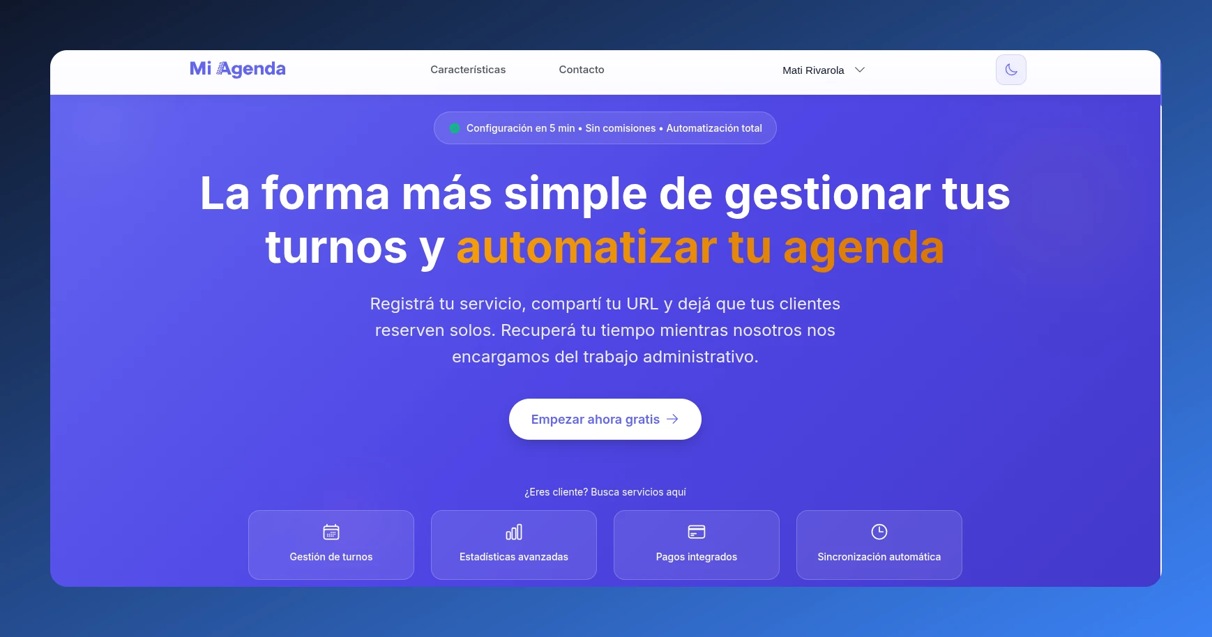 Mi Agenda Preview