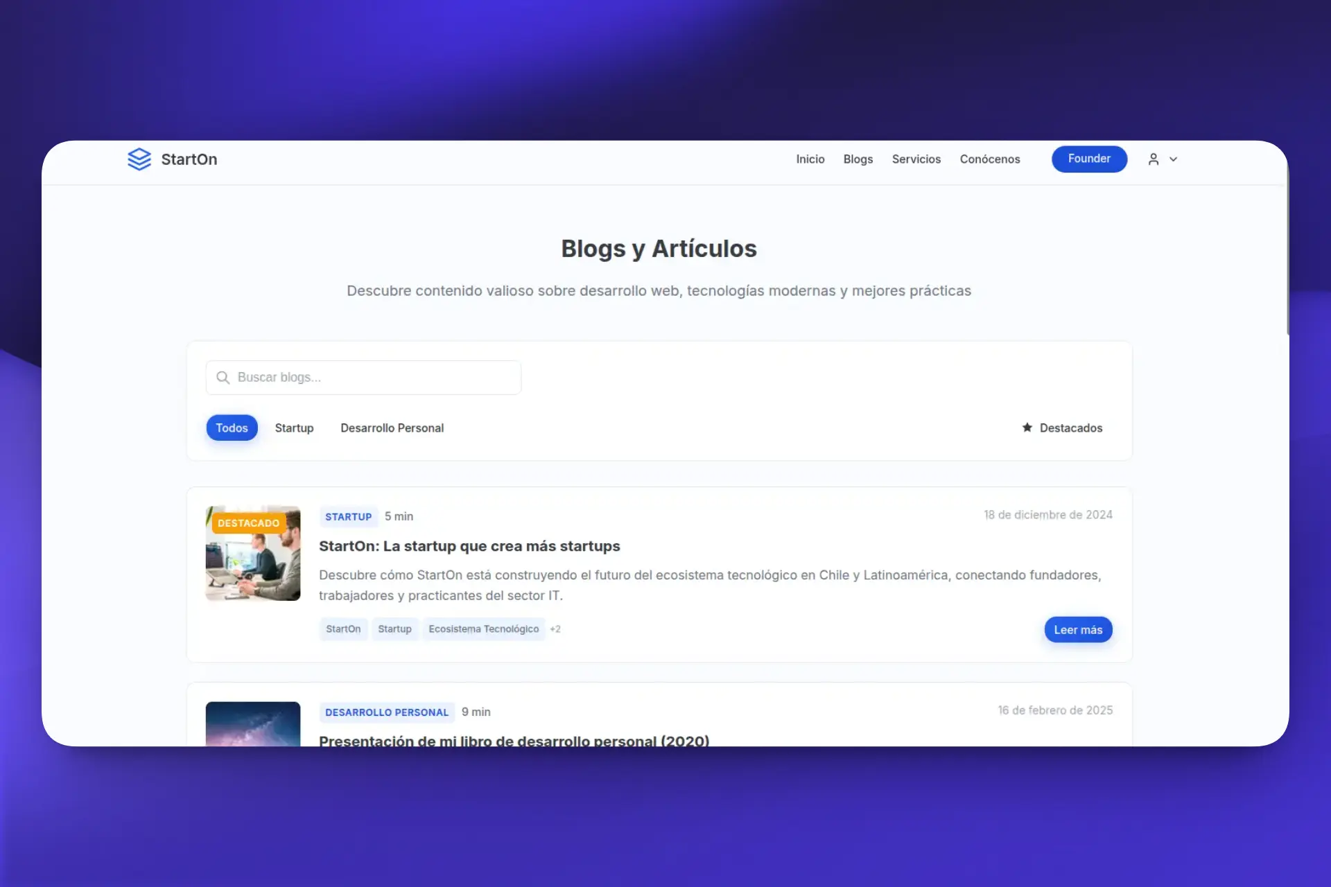StartOn screenshot 4