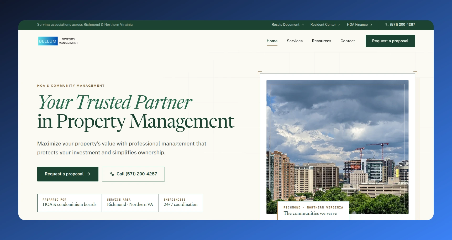Bellum Property Management Preview