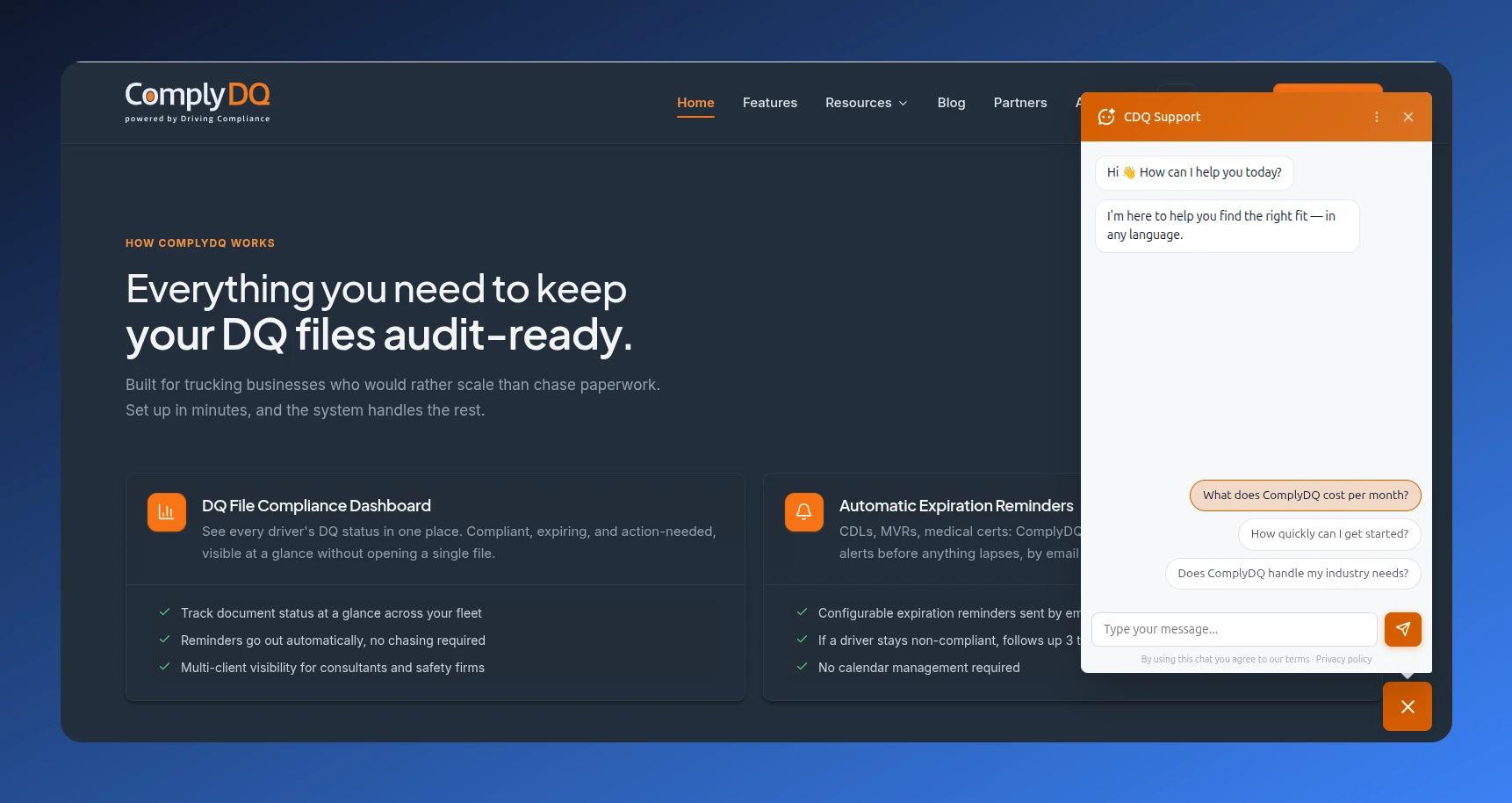 ComplyDQ — Marketing Site screenshot 9