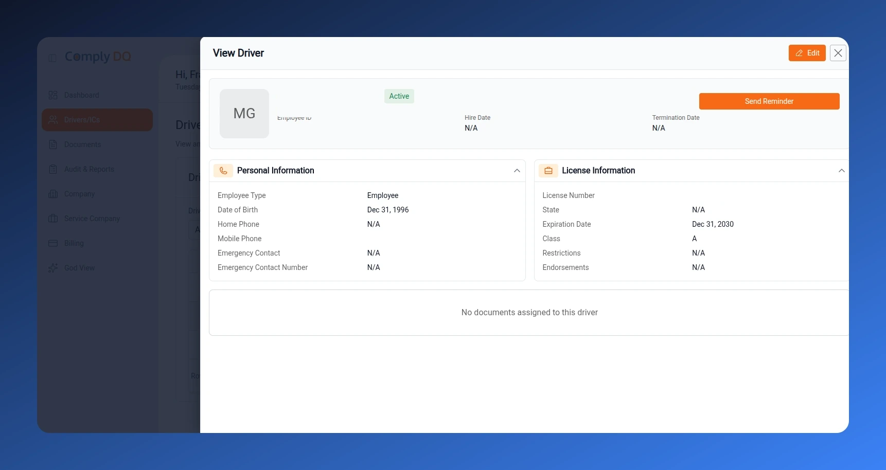 Comply DQ screenshot 5