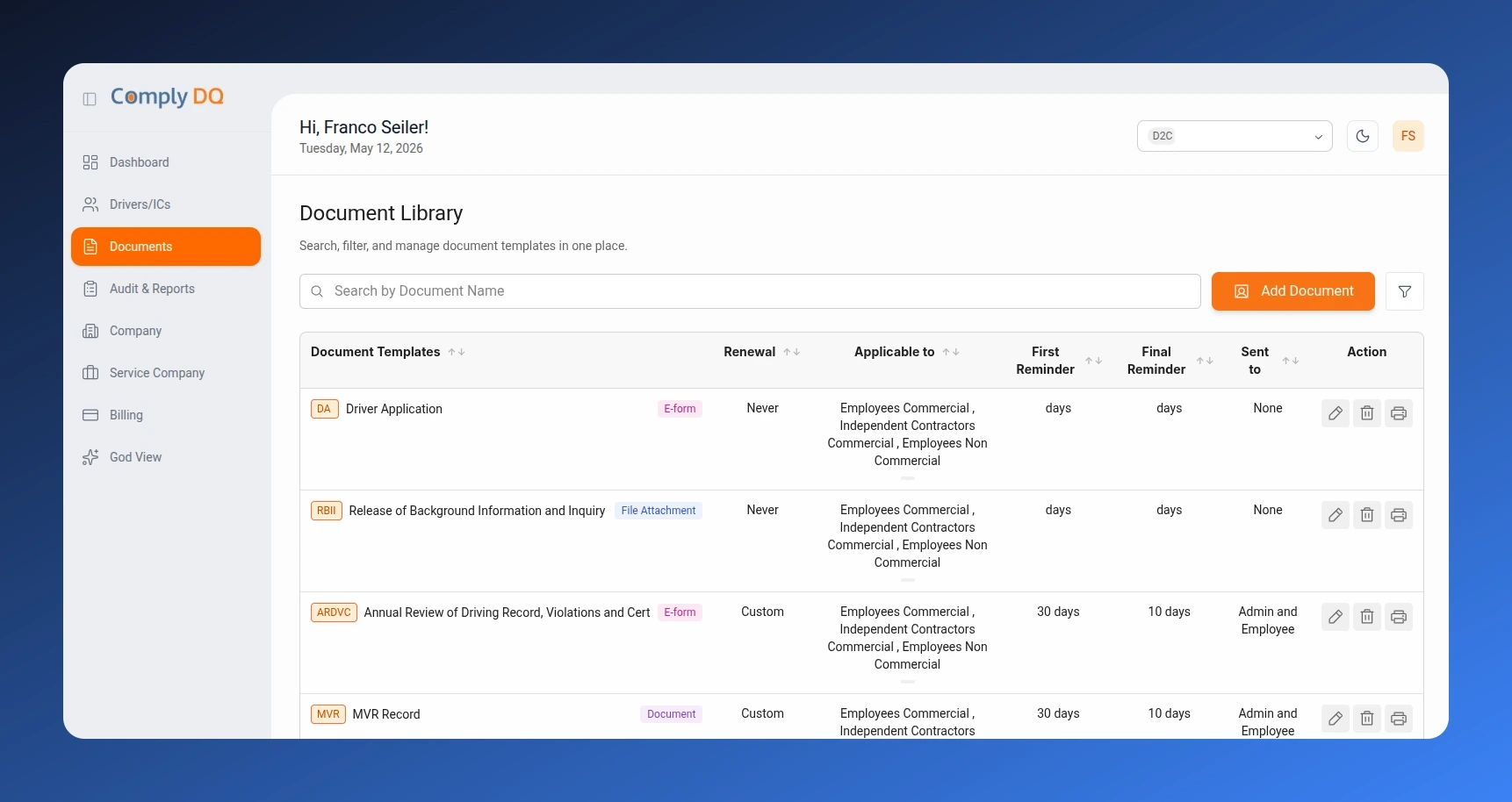 Comply DQ screenshot 6