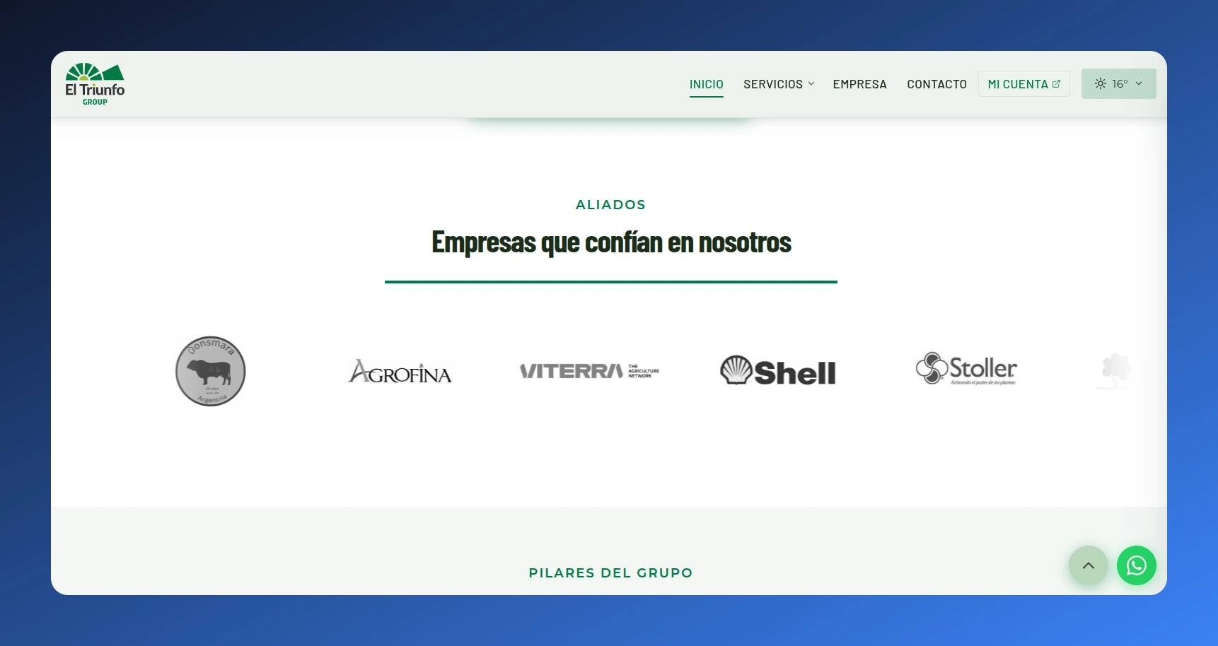 Grupo El Triunfo screenshot 3