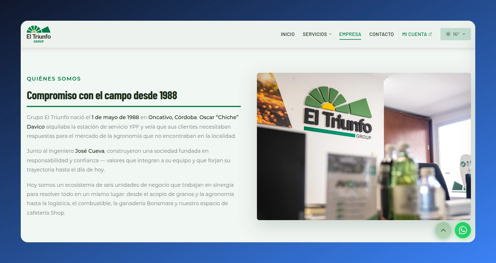 Grupo El Triunfo screenshot 8