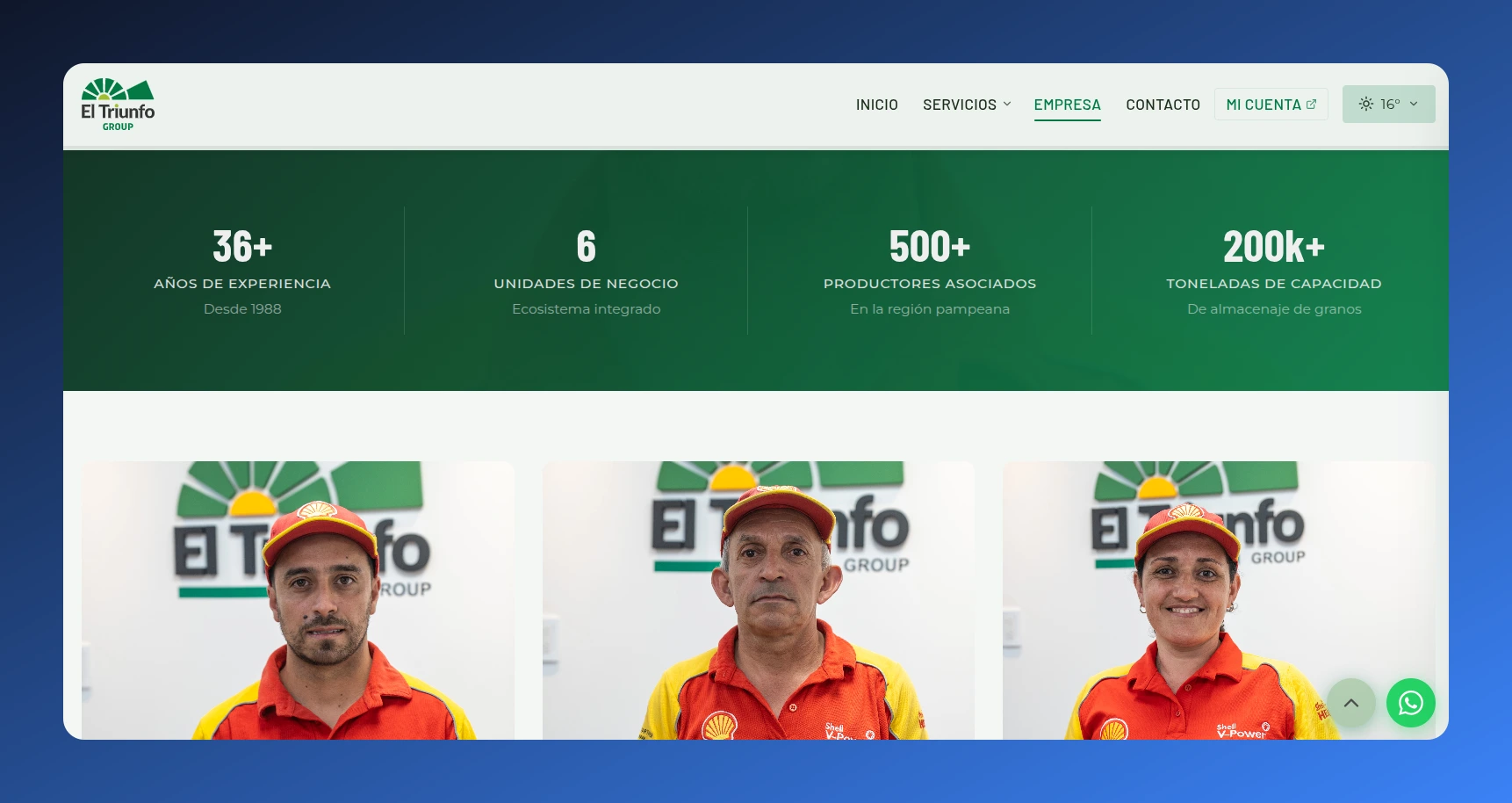 Grupo El Triunfo screenshot 10