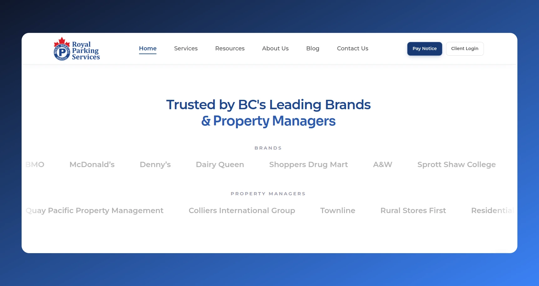 Royal Parking Services screenshot 4