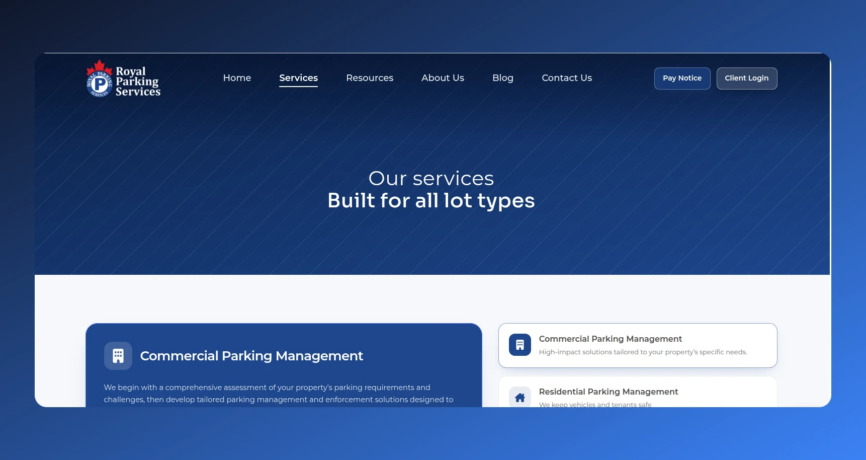 Royal Parking Services screenshot 6